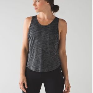 lululemon Rush Hour Tank Heathered Black 4